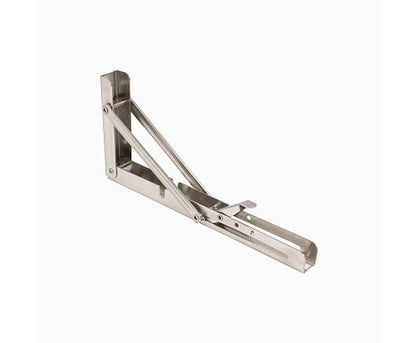 Heavy Duty Stainless Steel Folding Table Bracket (2X 10", 50Kg Load)