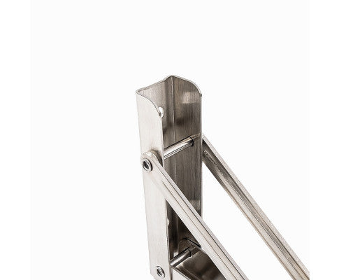 Heavy Duty Stainless Steel Folding Table Bracket (2X 10", 50Kg Load)