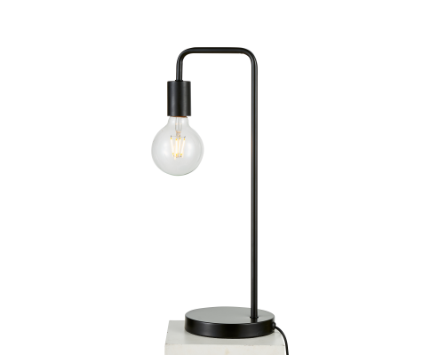 Modern Table Lamp Desk Light Bedside Bedroom Black