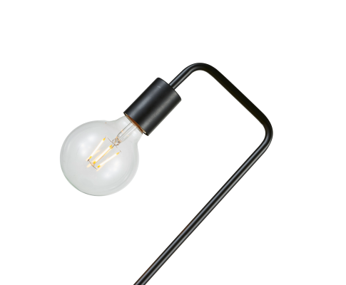 Modern Table Lamp Desk Light Bedside Bedroom Black