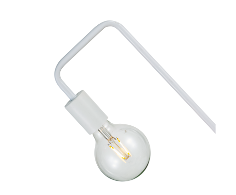 Modern Table Lamp Desk Light Base Bedside Bedroom White