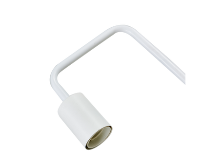 Modern Table Lamp Desk Light Base Bedside Bedroom White