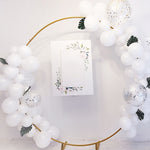 2M Wedding Hoop Round Circle Arch Backdrop Flower Display