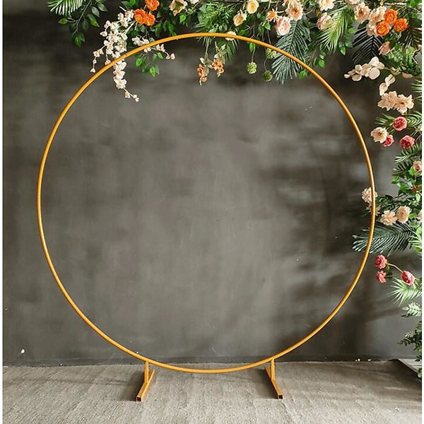 2M Wedding Hoop Round Circle Arch Backdrop Flower Display