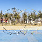 2M Wedding Hoop Round Circle Arch Backdrop Flower Display