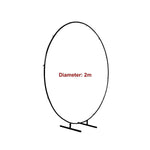 2M Wedding Hoop Round Circle Arch Backdrop Flower Display Stand