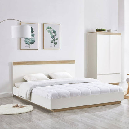 Coastal Bed Frame White Oak