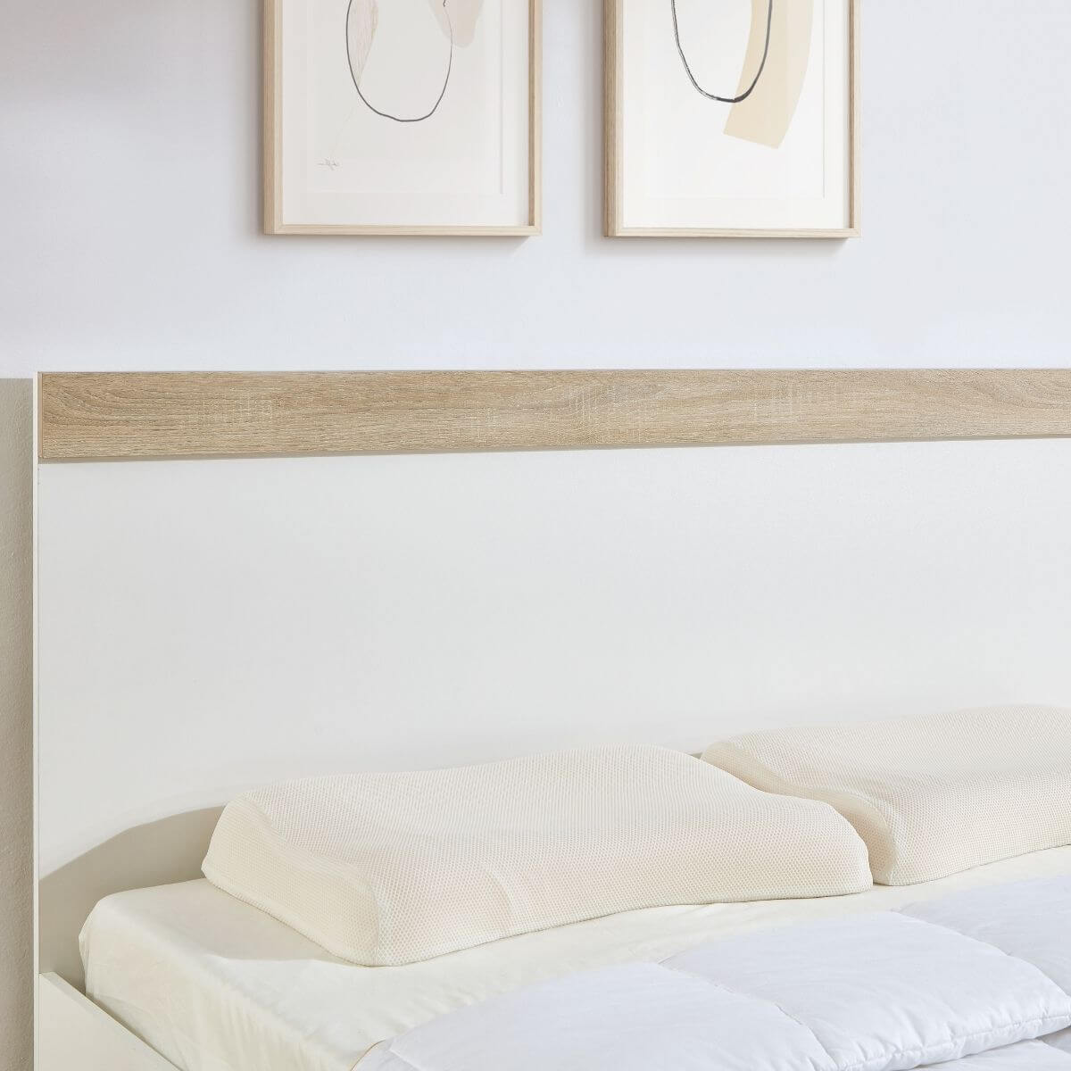 Coastal Bed Frame White Oak