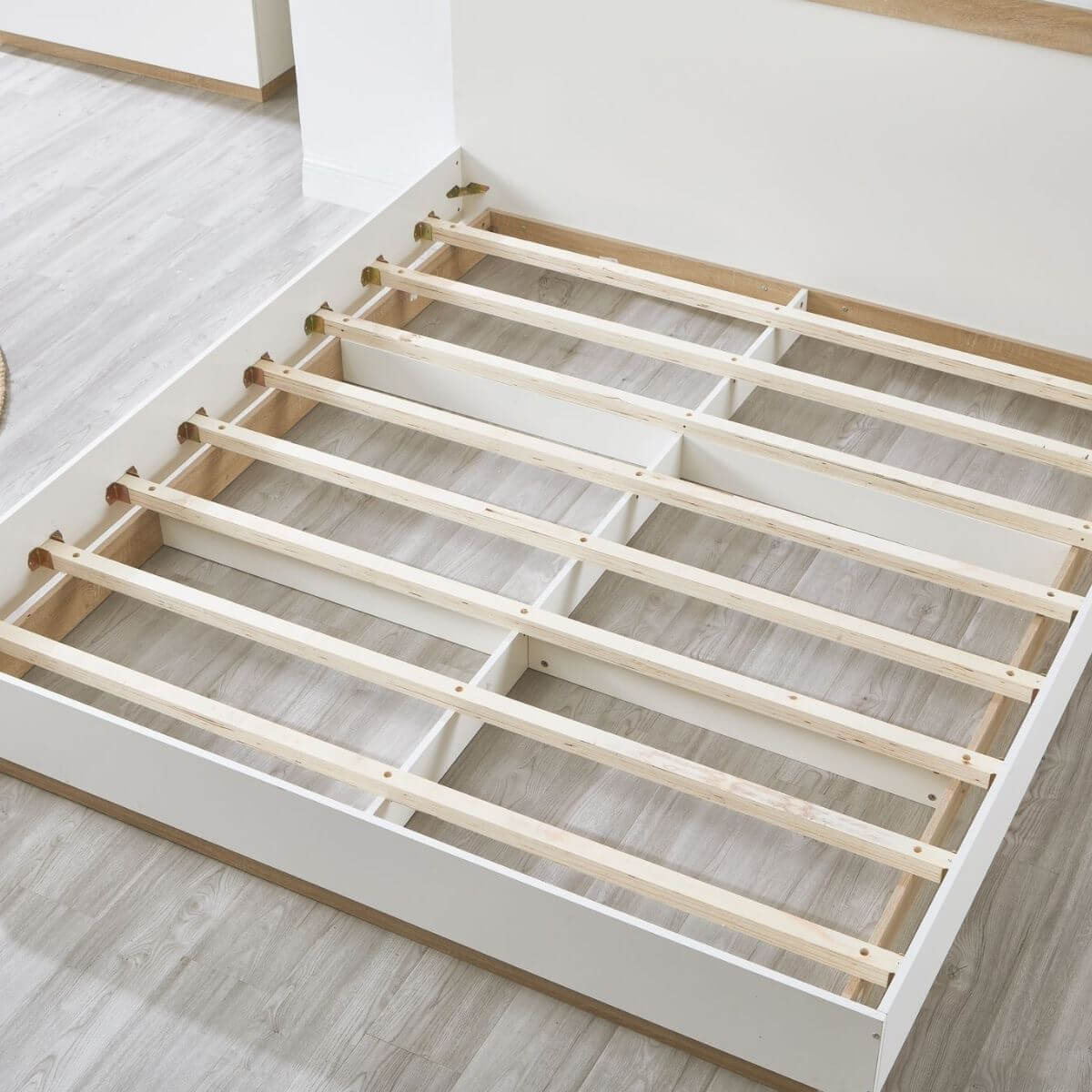 Coastal Bed Frame White Oak