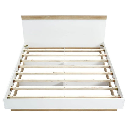 Coastal Bed Frame White Oak