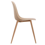 Versatile Dining Chair Set of 2 - Natural