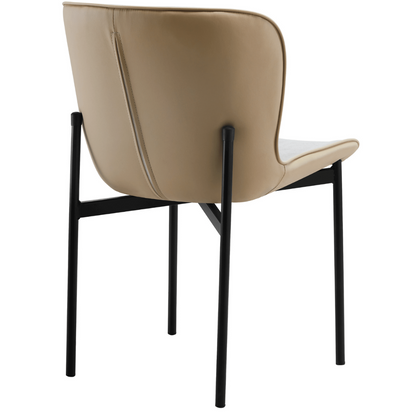 Mid-Century Design Dining Chair Set of 2-Grey 
