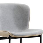 Mid-Century Design Dining Chair Set of 2-Grey