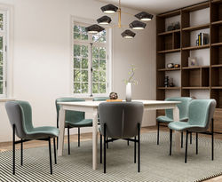 7 Piece Dining Set Combo Table and Chairs