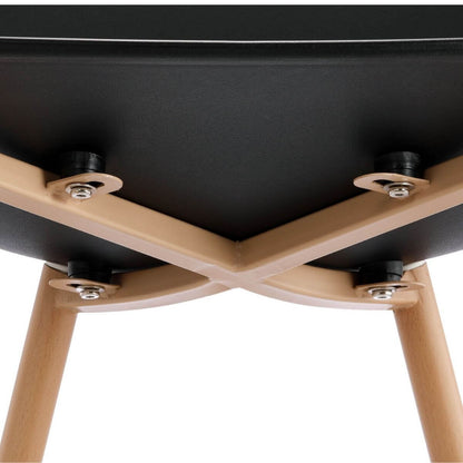 Charming Beetle Dining Chair Set of 2-Black