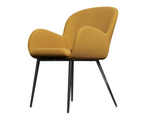 Orange 5 Piece Dining Set Table and Chairs