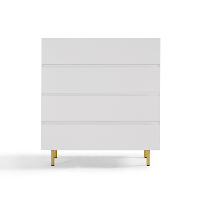 Kori White 4 Chest Of Drawers
