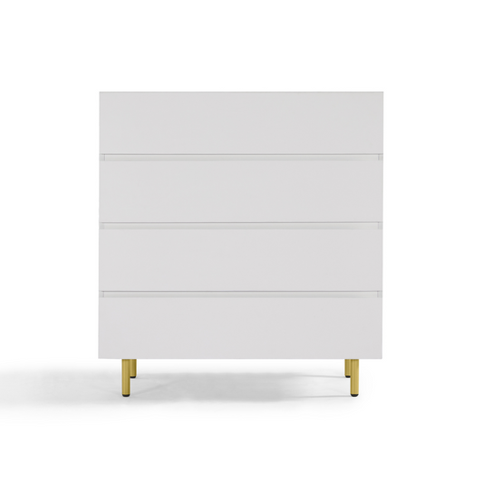 Kori White 4 Chest Of Drawers