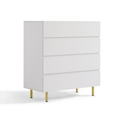 Kori White 4 Chest Of Drawers