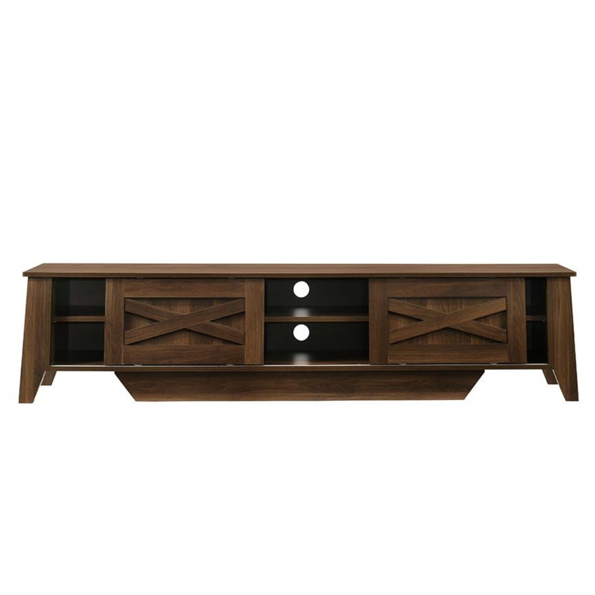 Industrial Style 180cm TV Stand Cabinet Entertainment Unit