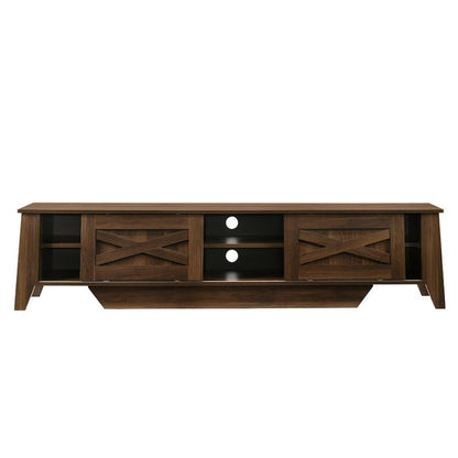 Industrial Style 180cm TV Stand Cabinet Entertainment Unit