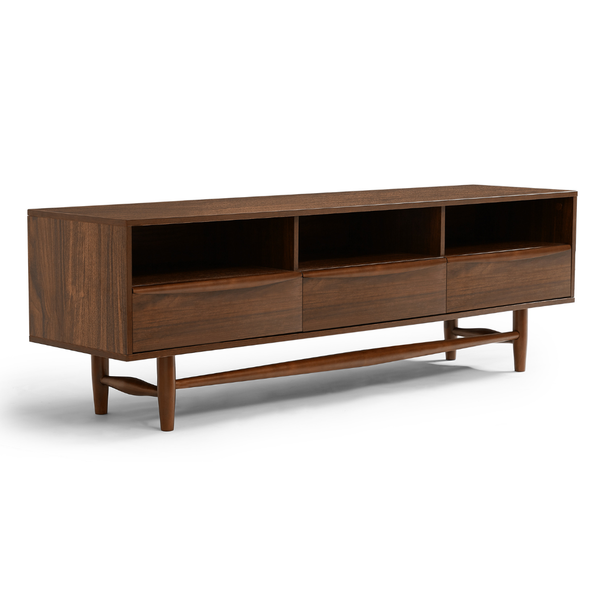 Pierre Walnut Tv Unit