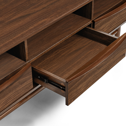 Pierre Walnut Tv Unit