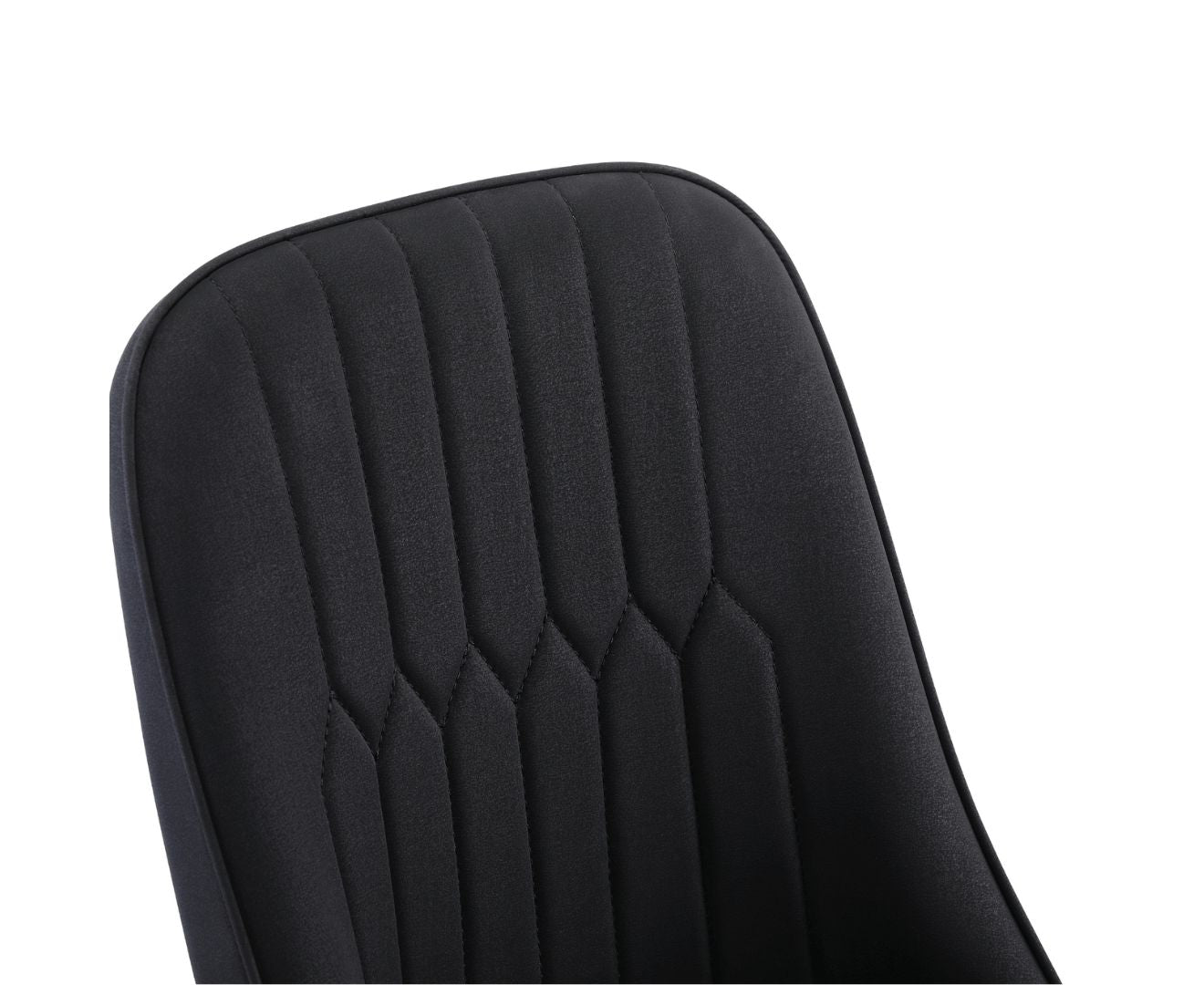 Black 7 Piece Dining Set Table and Chairs