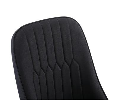 Black 7 Piece Dining Set Table and Chairs