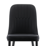 Elegant Classic Design Dining Chair Set of 2-Black