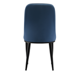 Elegant Classic Design Dining Chair Set of 2-Navy