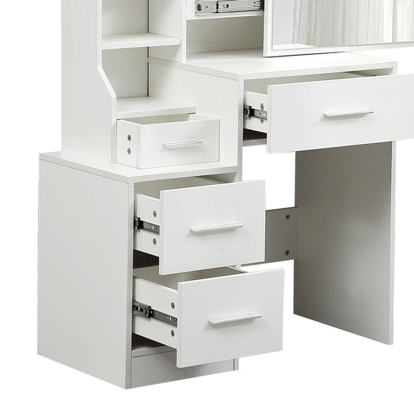 Dressing Table set Stool Mirrors Jewellery Cabinet Organizer