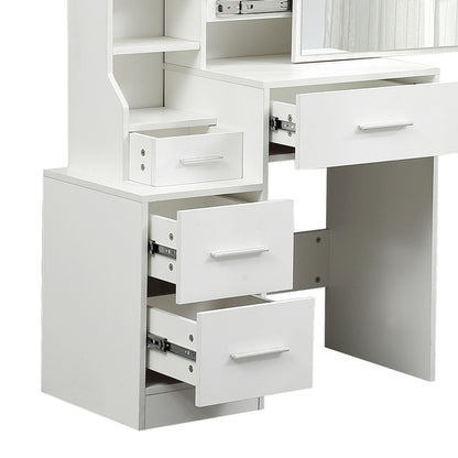 Dressing Table set Stool Mirrors Jewellery Cabinet Organizer