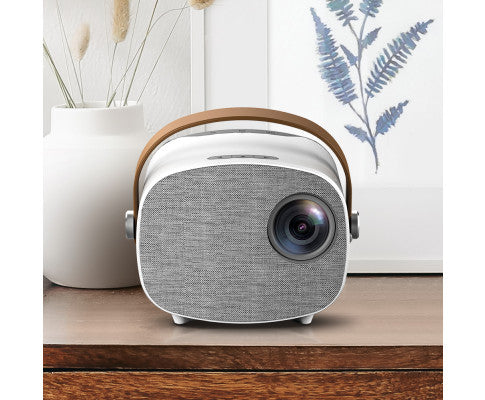 Mini Video Projector USB Portable 50ANSI Lumens HD 1080P Home Theater