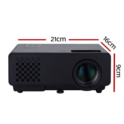 Devanti Mini Video Projector Wifi USB Portable 1000 Lumens