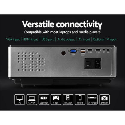 Devanti Video Projector-black