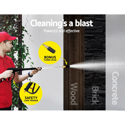 4800PSI 8HP 30M Petrol High Pressure Cleaner Washer Water Jet Hose Gurney