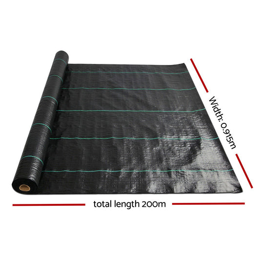 0.915X200M Weed Mat Weedmat Control Plant