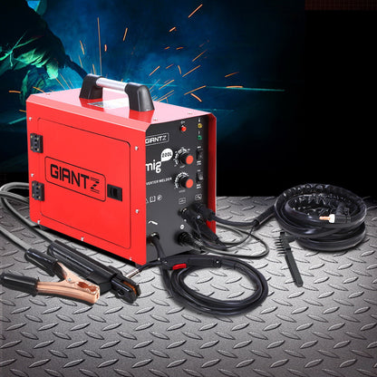 220 Amp Inverter Welder MMA MIG DC Gas Gasless Welding Machine Portable