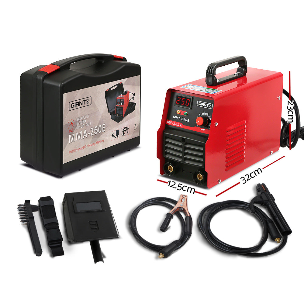 Giantz Inverter Welder DC Portable Machine IGBT 250A