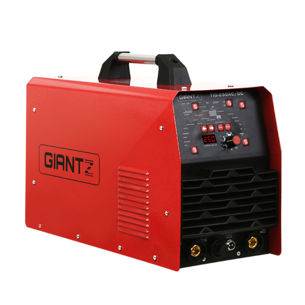 250Amp Inverter Welder AC/DC Pulse TIG MMA Aluminum Welding Machine Stick