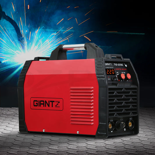 220 Amp Inverter Welder TIG MMA ARC DC Gas Welding Machine Stick Portable
