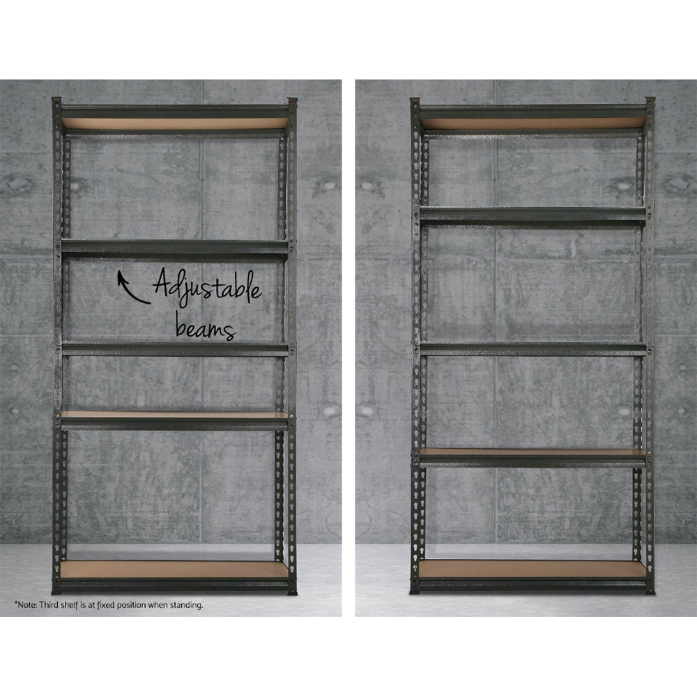 6X1.5M Garage Shelving Warehouse Rack Pallet Racking Storage Shelves