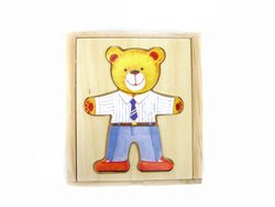 DRESSING BEAR BOY