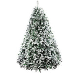 Jingle Jollys Christmas Tree Great Snowy 1.8M 6FT Xmas Decorations  Green,non-toxic