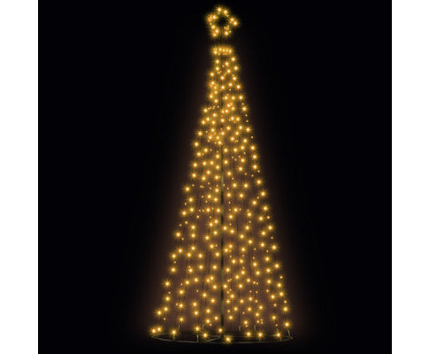 Jingle Jollys 3M LED Christmas Tree Lights Xmas 330pc LED Warm White Optic Fiber