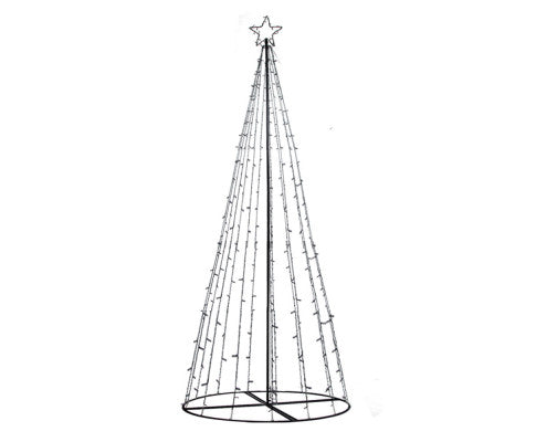 Jingle Jollys 3M LED Christmas Tree Lights Xmas 330pc LED Warm White Optic Fiber