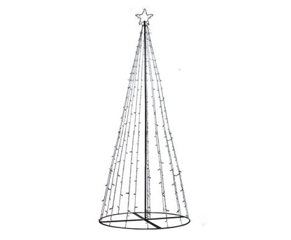 Jingle Jollys 3M LED Christmas Tree Lights Xmas 330pc LED Warm White Optic Fiber