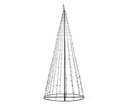 Jingle Jollys 3M LED Christmas Tree Lights Xmas 330pc LED Warm White Optic Fiber