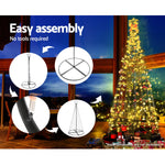 Jingle Jollys 3.6M LED Christmas Tree Lights Xmas 400pc LED Warm White Optic Fiber